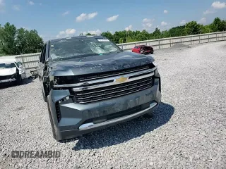 2021 Chevrolet Tahoe LT with VIN 1GNSCNKD7MR214554, listed as a Copart auction lot 61568525 with 47,302 mi miles and Salvage title. Bid and sale history available at DreamBid. Image 14.