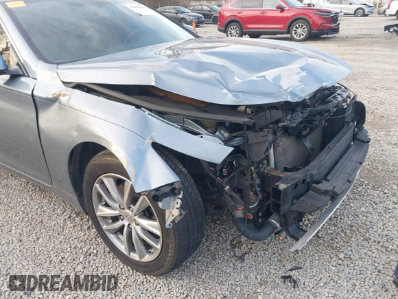 2016 Infiniti Q50 2.0t Premium with VIN JN1CV7AR3GM250973, listed as a IAAI auction lot 41099907 with 115,173 mi miles. Bid and sale history available at carsss.com. Image 18.