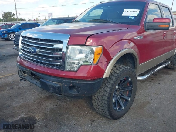 2013 Ford F-150 XL with VIN 1FTFW1EF0DFB44498, listed as a IAAI auction lot 40790405 with 172,247 mi miles. Bid and sale history available at carsss.com. Image 6.