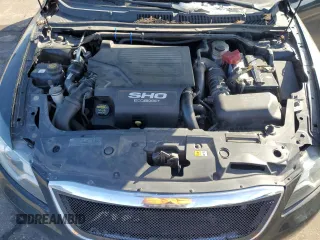 2010 Ford Taurus SHO with VIN 1FAHP2KT6AG153644, listed as a Copart auction lot 42952425 with 124,928 mi miles and Salvage title. Bid and sale history available at DreamBid. Image 13.