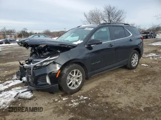 2024 Chevrolet Equinox LT with VIN 3GNAXKEG9RL274743, listed as a Copart auction lot 87686105 with 14,337 mi miles and Salvage Title. Bid and sale history available at carsss.com. Image 1.