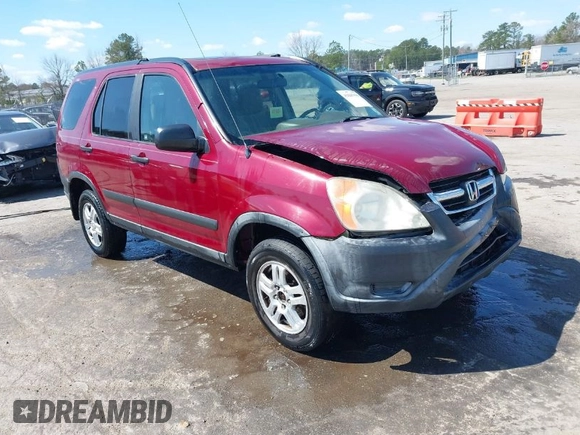 2002 Honda CR-V EX with VIN JHLRD78892C002770, listed as a IAAI auction lot 41845399 with 338,493 mi miles. Bid and sale history available at carsss.com. Image 1.