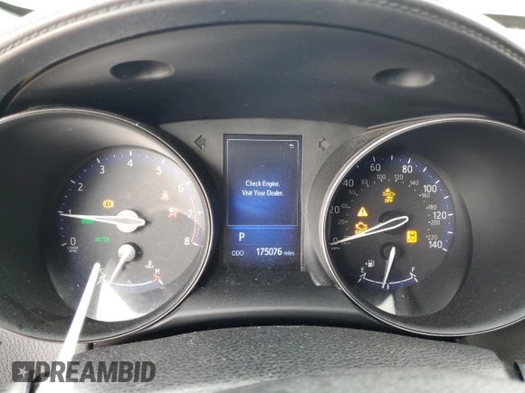 2018 Toyota C-HR XLE with VIN NMTKHMBX2JR038281, listed as a Copart auction lot 44198055 with 175,076 mi miles and Non Repairable. Bid and sale history available at carsss.com. Image 9.