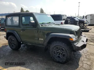 2021 Jeep Wrangler Sport с VIN 1C4GJXAG9MW557699, выставлен на аукционе Copart как лот 59776105 с пробегом 71 754 миль миль и На запчасти • Non repairable. История ставок и продаж доступна на DreamBid. Изображение 4.