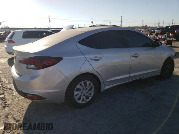 2019 Hyundai Elantra SE with VIN 5NPD74LF3KH418062, listed as a Copart auction lot 41424835 with 76,288 mi miles and Salvage Title. Bid and sale history available at DreamBid. Image 3.
