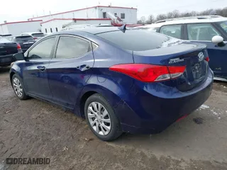 2011 Hyundai Elantra GLS PZEV with VIN 5NPDH4AE3BH038615, listed as a IAAI auction lot 41272963 with 107,396 mi miles. Bid and sale history available at carsss.com. Image 3.