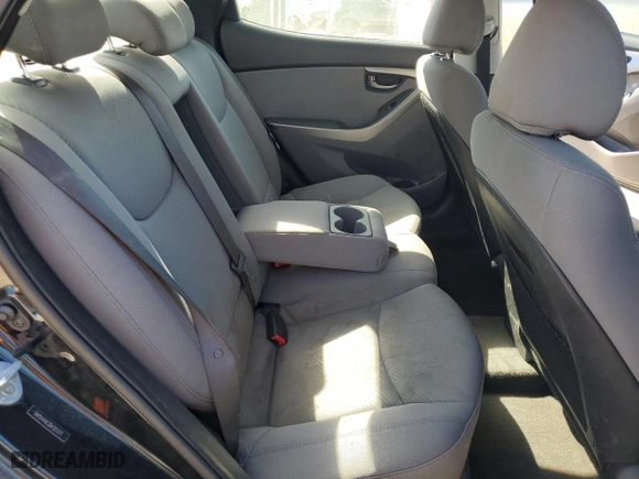 2013 Hyundai Elantra Limited PZEV with VIN 5NPDH4AE3DH351571, listed as a Copart auction lot 45668105 with 105,358 mi miles and Non Repairable. Bid and sale history available at carsss.com. Image 10.