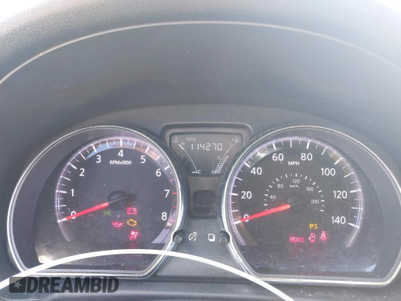 2016 Nissan Versa S Plus with VIN 3N1CN7AP2GL821782, listed as a IAAI auction lot 41853797 with 114,270 mi miles. Bid and sale history available at carsss.com. Image 7.