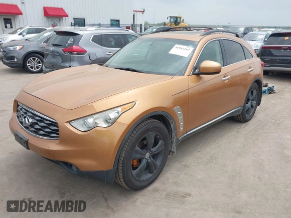 2010 Infiniti FX with VIN JN8AS1MW0AM850809, listed as a IAAI auction lot 41942267 with 142,145 mi miles and . Bid and sale history available at DreamBid. Image 2.