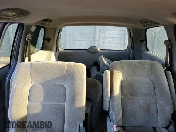 2005 Kia Sedona LX with VIN KNDUP131056640057, listed as a Copart auction lot 72153844 with 192,136 mi miles and Salvage Title. Bid and sale history available at carsss.com. Image 10.