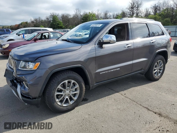 2016 Jeep Grand Cherokee Limited z VIN 1C4RJFBG2GC457581, wystawiony jako Copart lot #64200815 z przebiegiem 71 808 mil mil oraz Szkoda całkowita • Salvage title. Historia ofert i sprzedaży dostępna na DreamBid. Obrazek 1.