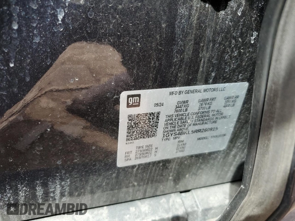 2024 Cadillac Escalade 4WD Premium Luxury z VIN 1GYS4BKL5RR260915, wystawiony jako Copart lot #50432055 z przebiegiem 17 236 mil mil oraz Czysty tytuł • Clean title. Historia ofert i sprzedaży dostępna na DreamBid. Obrazek 15.