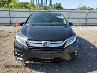 2019 Honda Odyssey EX with VIN 5FNRL6H56KB061780, listed as a Copart auction lot 61628045 with 96,017 mi miles and Salvage title. Bid and sale history available at DreamBid. Image 5.