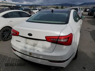2014 Kia Cadenza Premium with VIN KNALN4D71E5132155, listed as a Copart auction lot 43482315 with 170,433 mi miles and Salvage Title. Bid and sale history available at carsss.com. Image 6.