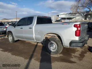 2019 Chevrolet Silverado 1500 Work Truck with VIN 1GCRYAEH5KZ322538, listed as a Copart auction lot 44255415 with 97,746 mi miles and Salvage Title. Bid and sale history available at carsss.com. Image 2.