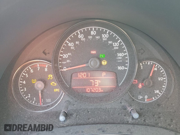 2012 Volkswagen Beetle 2.0T Turbo w/Sun/Snd/Nav PZEV with VIN 3VWVA7AT4CM654695, listed as a Copart auction lot 52117685 with 107,203 mi miles and Clean Title. Bid and sale history available at carsss.com. Image 9.