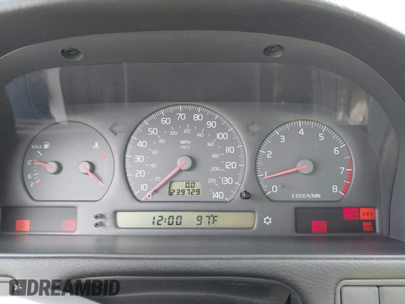1999 Volvo S70 with VIN YV1LS55A4X1565064, listed as a IAAI auction lot 42009770 with 239,729 mi miles and . Bid and sale history available at DreamBid. Image 7.