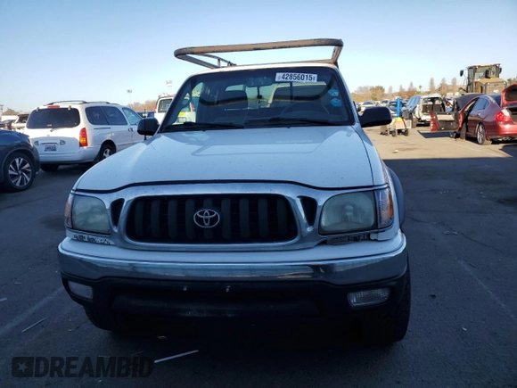2004 Toyota Tacoma PreRunner with VIN 5TESM92N34Z337312, listed as a Copart auction lot 42856015 with 302,252 mi miles and Clean title. Bid and sale history available at DreamBid. Image 6.