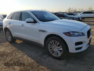 2017 Jaguar F-PACE 20d Prestige with VIN SADCK2BN4HA085821, listed as a Copart auction lot 47063215 with 130,480 mi miles and Clean Title. Bid and sale history available at carsss.com. Image 4.