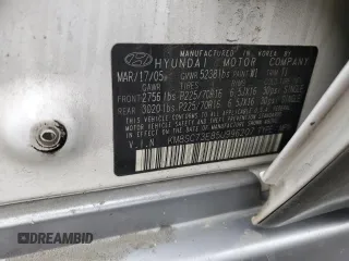 2005 Hyundai Santa Fe GLS with VIN KM8SC73E85U996207, listed as a Copart auction lot 76542804 with 200,032 mi miles and Non Repairable. Bid and sale history available at carsss.com. Image 12.