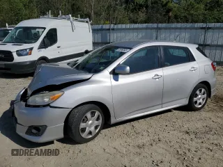 2010 Toyota Matrix with VIN 2T1KU4EE3AC450161, listed as a Copart auction lot 53066645 with 126,799 mi miles and Salvage Title. Bid and sale history available at carsss.com. Image 1.