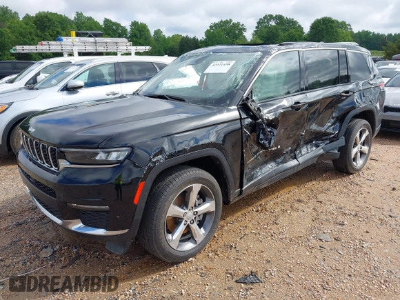 2022 Jeep Grand Cherokee Limited z VIN 1C4RJKBG5N8514591, wystawiony jako IAAI lot #42221458 z przebiegiem 48 957 mil mil oraz . Historia ofert i sprzedaży dostępna na DreamBid. Obrazek 17.