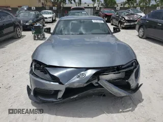 2020 Toyota Supra 3.0 with VIN WZ1DB4C02LW030327, listed as a Copart auction lot 61451485 with 85,250 mi miles and Salvage title. Bid and sale history available at DreamBid. Image 5.