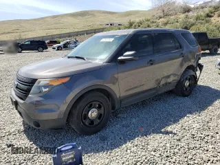 2013 Ford Police Interceptor Utility z VIN 1FM5K8AR3DGA18349, wystawiony jako Copart lot #53552545 z przebiegiem 144 056 mil mil oraz Szkody całkowita. Historia ofert i sprzedaży dostępna na DreamBid. Obrazek 1.