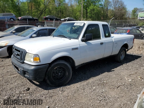 2006 Ford Ranger XL z VIN 1FTYR14U06PA70710, wystawiony jako Copart lot #53641585 z przebiegiem Nie podano mil oraz Szkoda całkowita • Salvage title. Historia ofert i sprzedaży dostępna na DreamBid. Obrazek 1.
