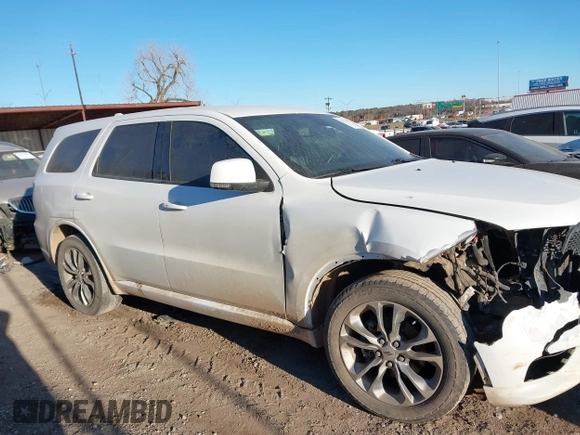 2019 Dodge Durango GT Plus with VIN 1C4RDJDG8KC664072, listed as a IAAI auction lot 41670605 with 189,081 mi miles and . Bid and sale history available at DreamBid. Image 13.