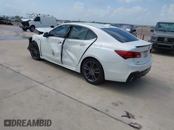 2019 Acura TLX w/A-Spec Pkg z VIN 19UUB2F62KA007114, wystawiony jako IAAI lot #42444291 z przebiegiem 164 795 mil mil oraz . Historia ofert i sprzedaży dostępna na DreamBid. Obrazek 3.