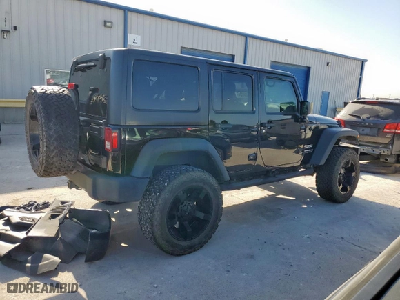 2017 Jeep Wrangler Unlimited Sport with VIN 1C4BJWDG3HL503600, listed as a Copart auction lot 52888245 with 100,515 mi miles and Salvage Title. Bid and sale history available at carsss.com. Image 3.