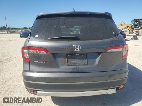 2019 Honda Pilot EX-L with VIN 5FNYF5H57KB003870, listed as a Copart auction lot 49513945 with 79,634 mi miles and Salvage Title. Bid and sale history available at DreamBid. Image 6.
