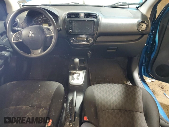 2023 Mitsubishi Mirage ES z VIN ML32AUHJ4PH004528, wystawiony jako Copart lot #56292005 z przebiegiem Nie podano mil oraz Szkoda całkowita • Salvage title. Historia ofert i sprzedaży dostępna na DreamBid. Obrazek 8.