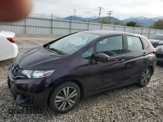 2015 Honda Fit EX-L z VIN 3HGGK5H86FM730356, wystawiony jako Copart lot #55762815 z przebiegiem 37 141 mil mil oraz Szkoda całkowita • Salvage title. Historia ofert i sprzedaży dostępna na DreamBid. Obrazek 1.