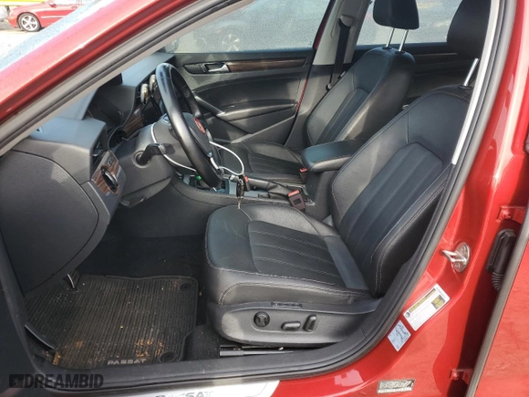 2020 Volkswagen Passat 2.0T SEL with VIN 1VWCA7A37LC017860, listed as a Copart auction lot 87374624 with 97,105 mi miles and Salvage Title. Bid and sale history available at carsss.com. Image 7.