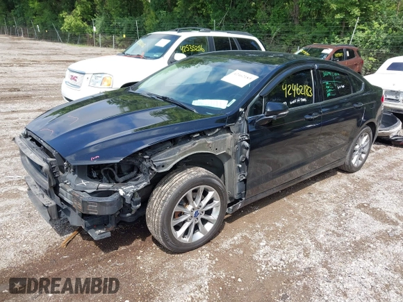 2017 Ford Fusion SE with VIN 3FA6P0HDXHR405345, listed as a IAAI auction lot 42462183 with 149,185 mi miles and . Bid and sale history available at DreamBid. Image 2.