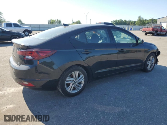 2020 Hyundai Elantra SEL with VIN 5NPD84LF7LH543760, listed as a Copart auction lot 55917154 with 112,425 mi miles and Salvage Title. Bid and sale history available at carsss.com. Image 3.