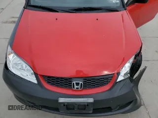2005 Honda Civic Cpe VP with VIN 1HGEM22105L008523, listed as a Copart auction lot 51151255 with 124,132 mi miles and Salvage Title. Bid and sale history available at carsss.com. Image 11.