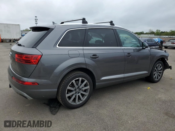 2019 Audi Q7 Premium Plus z VIN WA1LAAF75KD006144, wystawiony jako Copart lot #57256785 z przebiegiem 70 690 mil mil oraz Szkody całkowita. Historia ofert i sprzedaży dostępna na DreamBid. Obrazek 3.