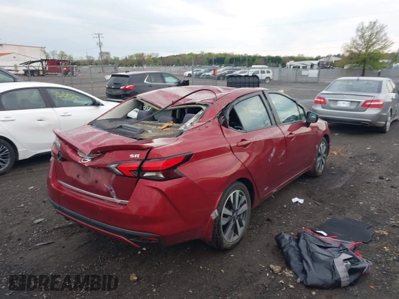 2020 Nissan Versa SR with VIN 3N1CN8FV5LL842908, listed as a IAAI auction lot 42032114 with 49,651 mi miles and . Bid and sale history available at DreamBid. Image 4.