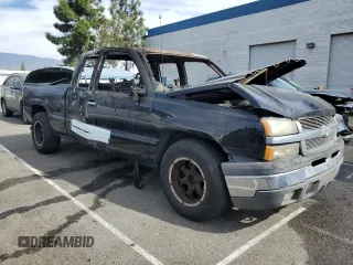 2004 Chevrolet Silverado 1500 Work Truck with VIN 1GCEC19V34E381434, listed as a Copart auction lot 78531954 with 0 mi miles and Non Repairable. Bid and sale history available at carsss.com. Image 4.