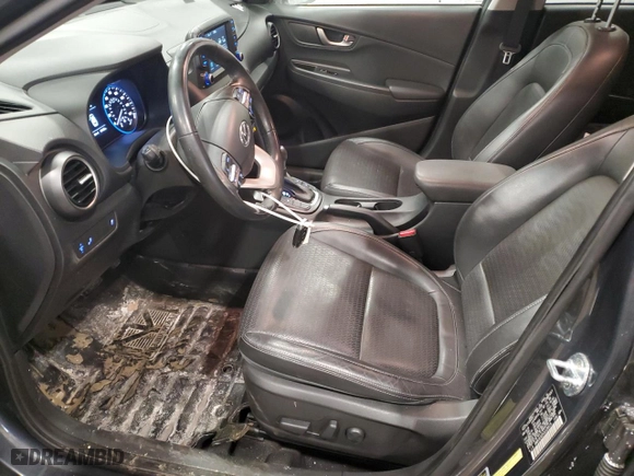 2018 Hyundai Kona Limited with VIN KM8K3CA55JU126419, listed as a Copart auction lot 42784275 with 58,432 mi miles and Salvage Title. Bid and sale history available at carsss.com. Image 7.