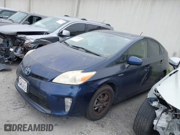 2012 Toyota Prius One with VIN JTDKN3DU2C1548699, listed as a IAAI auction lot 41920367 with 329,812 mi miles. Bid and sale history available at carsss.com. Image 23.