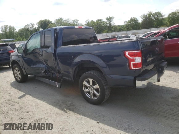 2019 Ford F-150 XL z VIN 1FTEX1CB9KKD94299, wystawiony jako Copart lot #55393745 z przebiegiem 109 044 mil mil oraz Szkoda całkowita • Salvage title. Historia ofert i sprzedaży dostępna na DreamBid. Obrazek 2.