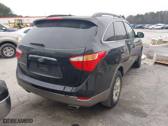 2012 Hyundai Veracruz Limited with VIN KM8NU4CC4CU204591, listed as a IAAI auction lot 41365433 with 246,004 mi miles. Bid and sale history available at carsss.com. Image 4.