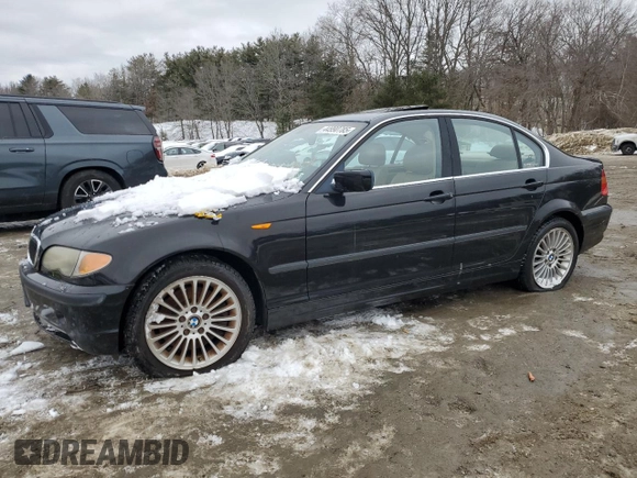 2003 BMW 3 Series 330xi with VIN WBAEW534X3PG20883, listed as a Copart auction lot 44990785 with 126,414 mi miles and Clean Title. Bid and sale history available at carsss.com. Image 1.