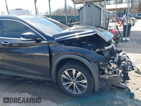 2017 Infiniti QX30 Premium with VIN SJKCH5CR7HA022688, listed as a IAAI auction lot 41883348 with 87,419 mi miles and . Bid and sale history available at DreamBid. Image 19.