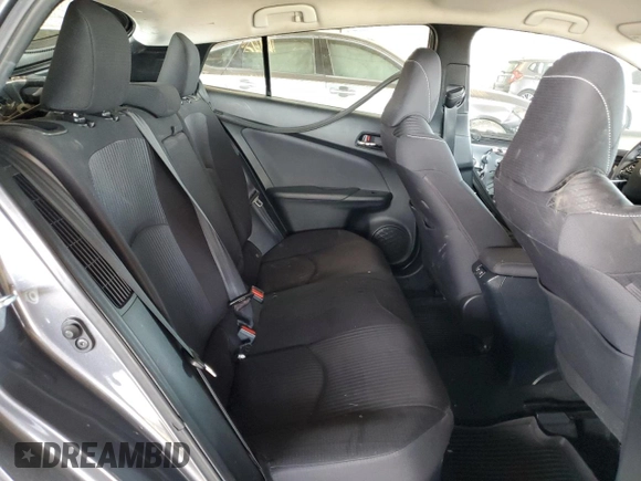 2022 Toyota Prius LE with VIN JTDKAMFP8N3213625, listed as a Copart auction lot 55500485 with 85,942 mi miles and Salvage title. Bid and sale history available at DreamBid. Image 10.