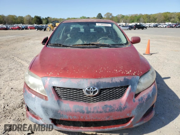 2010 Toyota Corolla with VIN 2T1BU4EE6AC336316, listed as a Copart auction lot 51369355 with 271,402 mi miles and Clean Title. Bid and sale history available at carsss.com. Image 5.
